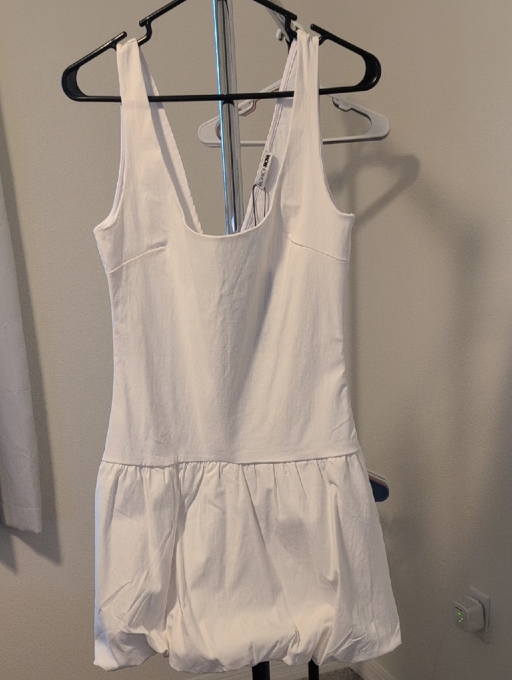 Fashion Nova White Mini Dress